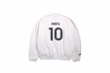 Veste de survêtement blanche zippée Balenciaga