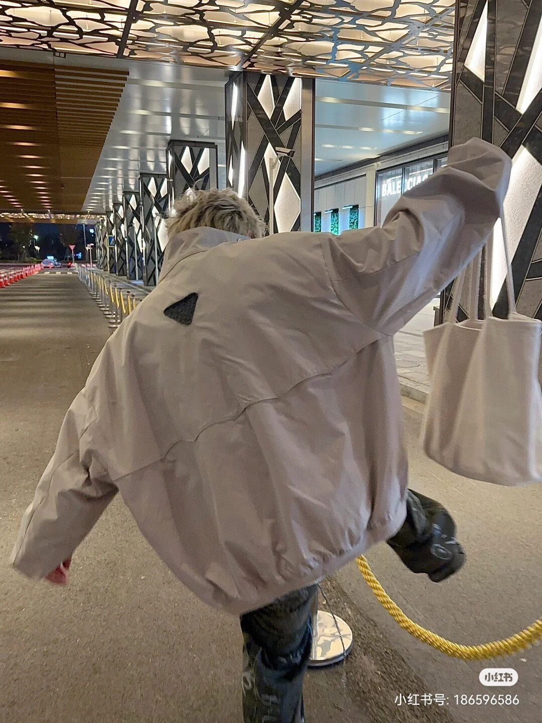 Veste bomber beige Dior