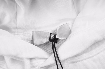 Sweat à capuche blanc Dior avec sac assorti