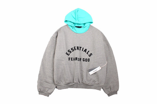 Sweat à capuche Fear of God Essentials - Gris