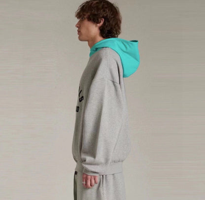 Sweat à capuche Fear of God Essentials - Gris