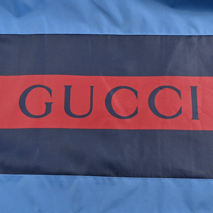 Veste à capuche bleue Gucci