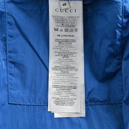 Veste à capuche bleue Gucci