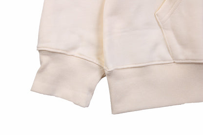 Sweat à capuche Gucci à logo arc-en-ciel - Crème