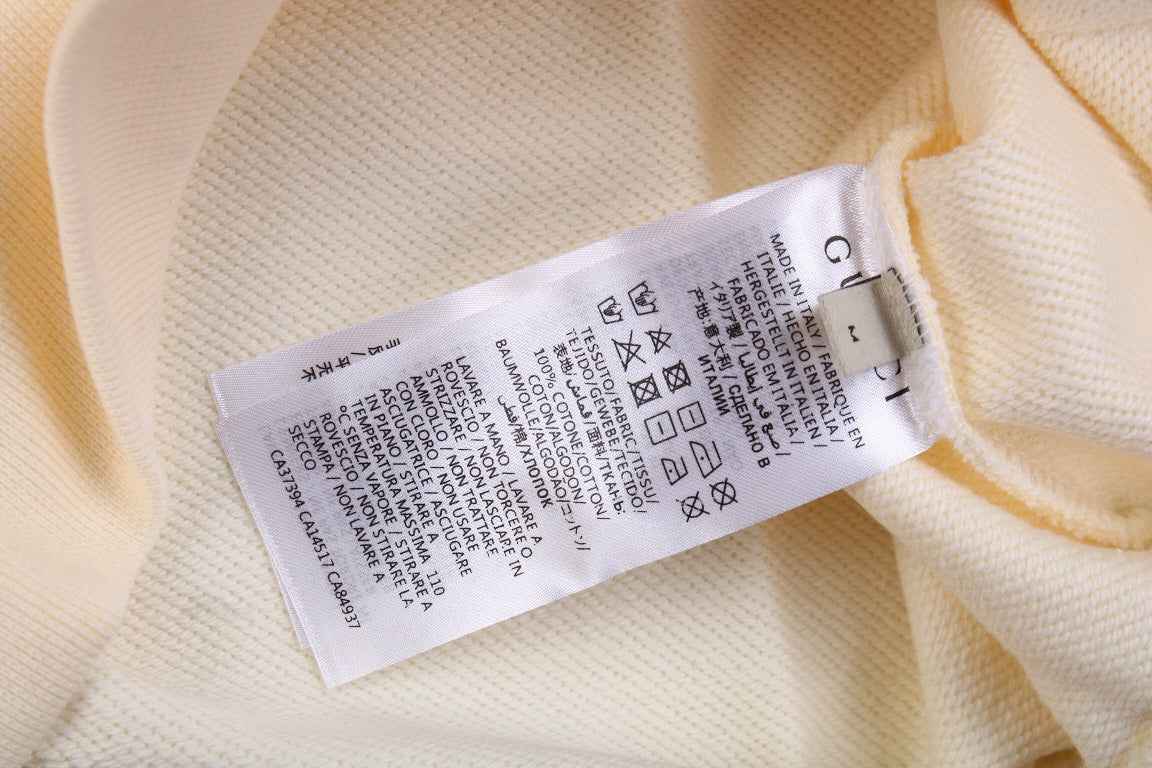 Sweat à capuche Gucci à logo arc-en-ciel - Crème