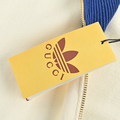 VESTE DE SURVÊTEMENT GUCCI X ADIDAS BEIGE