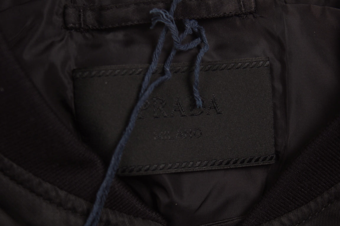 Veste bomber noire Prada