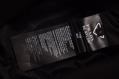 Veste bomber noire Prada