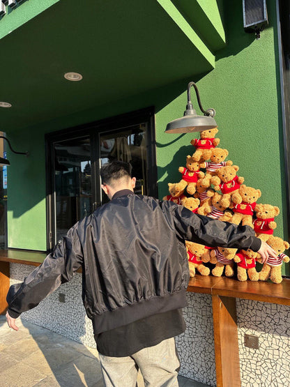 Veste bomber noire Prada