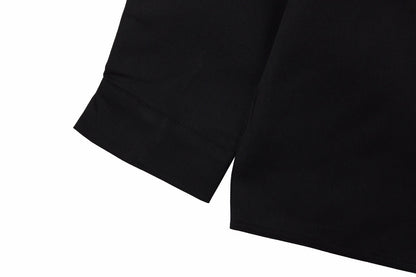 Chemise noire Prada à boutons