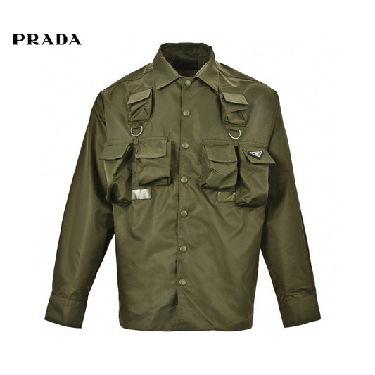 Veste Prada style militaire
