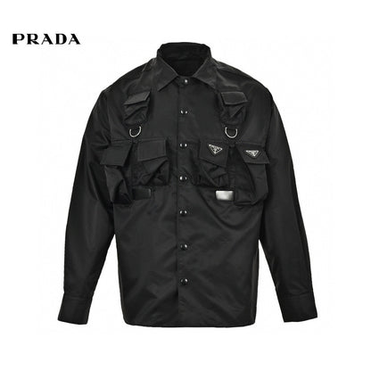 Veste Prada style militaire - Noire