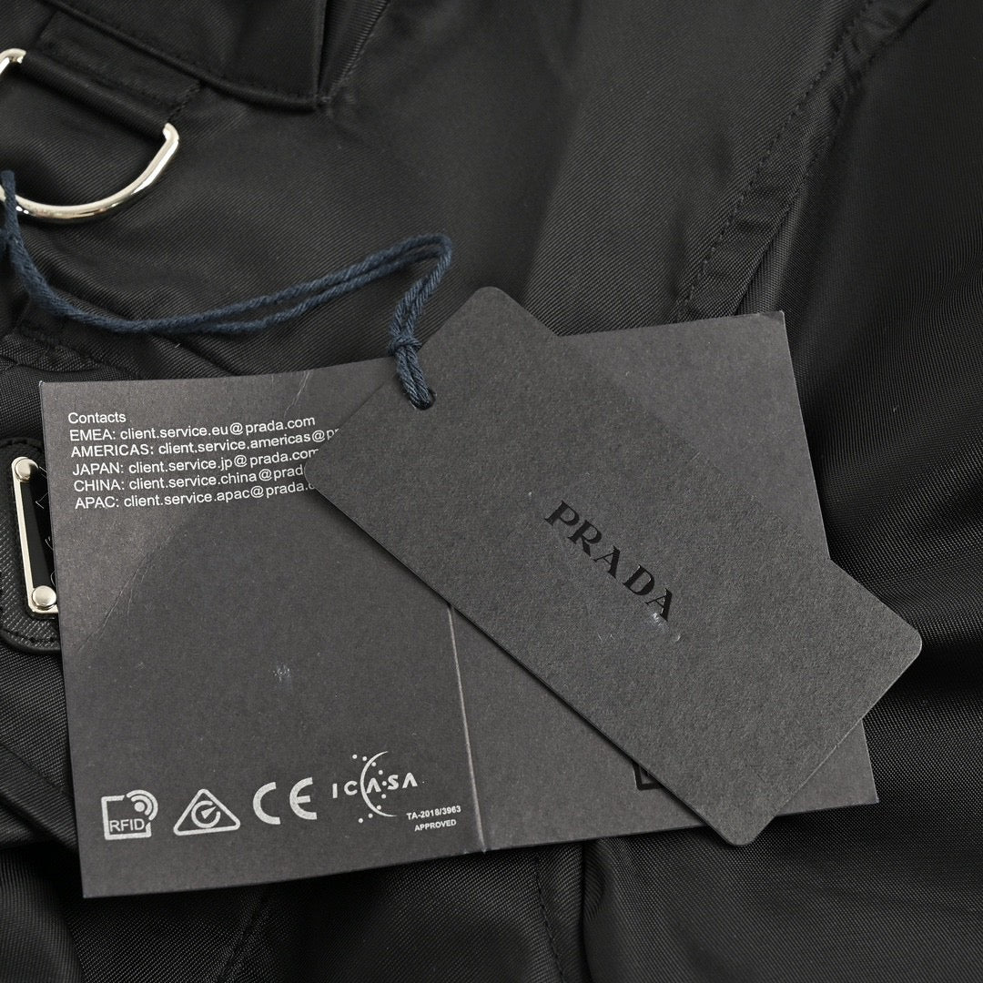 Veste Prada style militaire - Noire