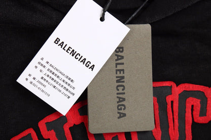 Sweat à capuche Balenciaga Black Crest
