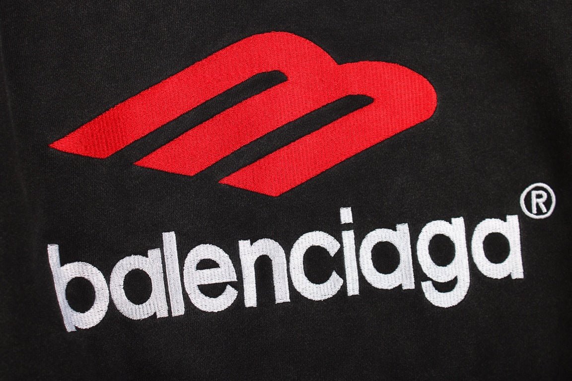 Sweat à capuche noir Balenciaga