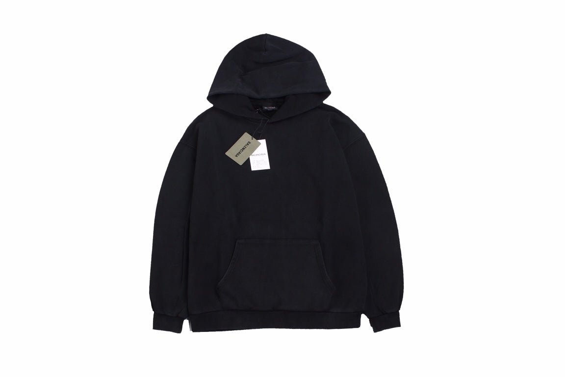 Sweat à capuche noir Balenciaga
