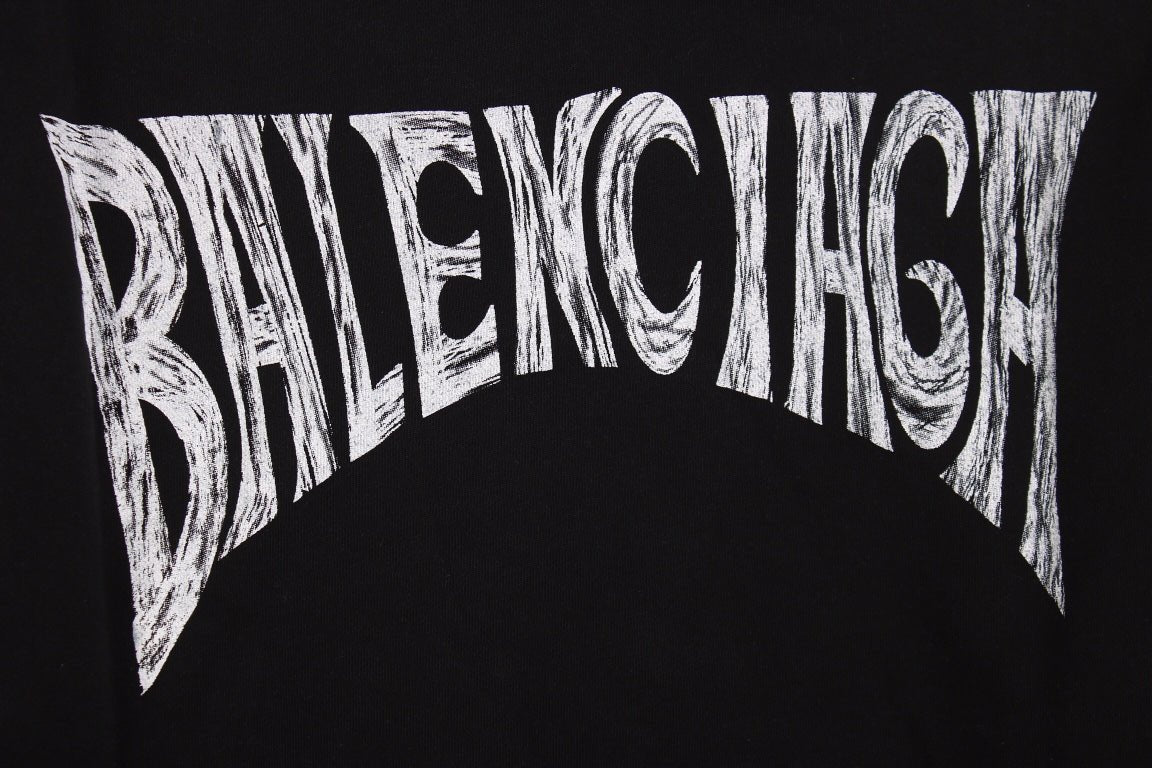 Sweat à capuche noir Balenciaga