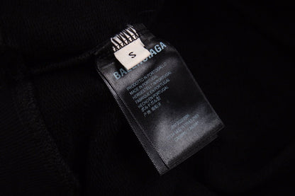 Sweat à capuche Balenciaga noir à logo