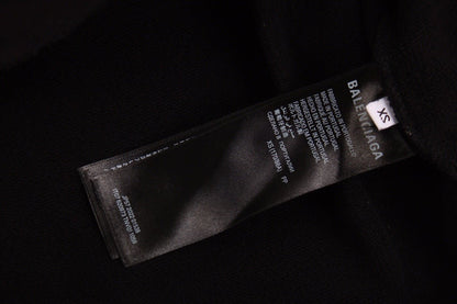 Sweat à capuche Balenciaga Graffiti Logo noir