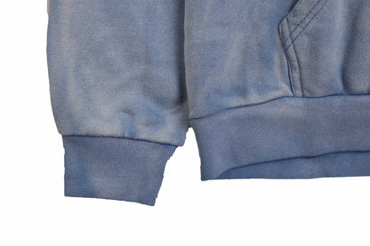 Sweat à capuche Balenciaga bleu avec logo graphique