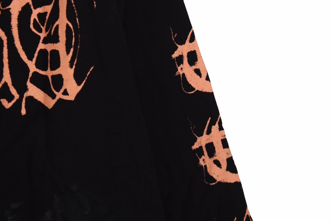 Sweat à capuche noir avec logo Balenciaga