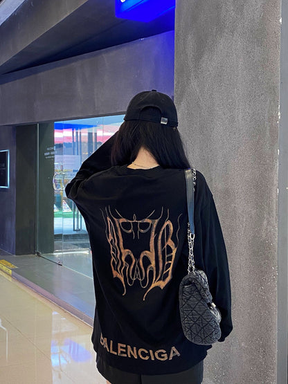 T-shirt à manches longues Balenciaga