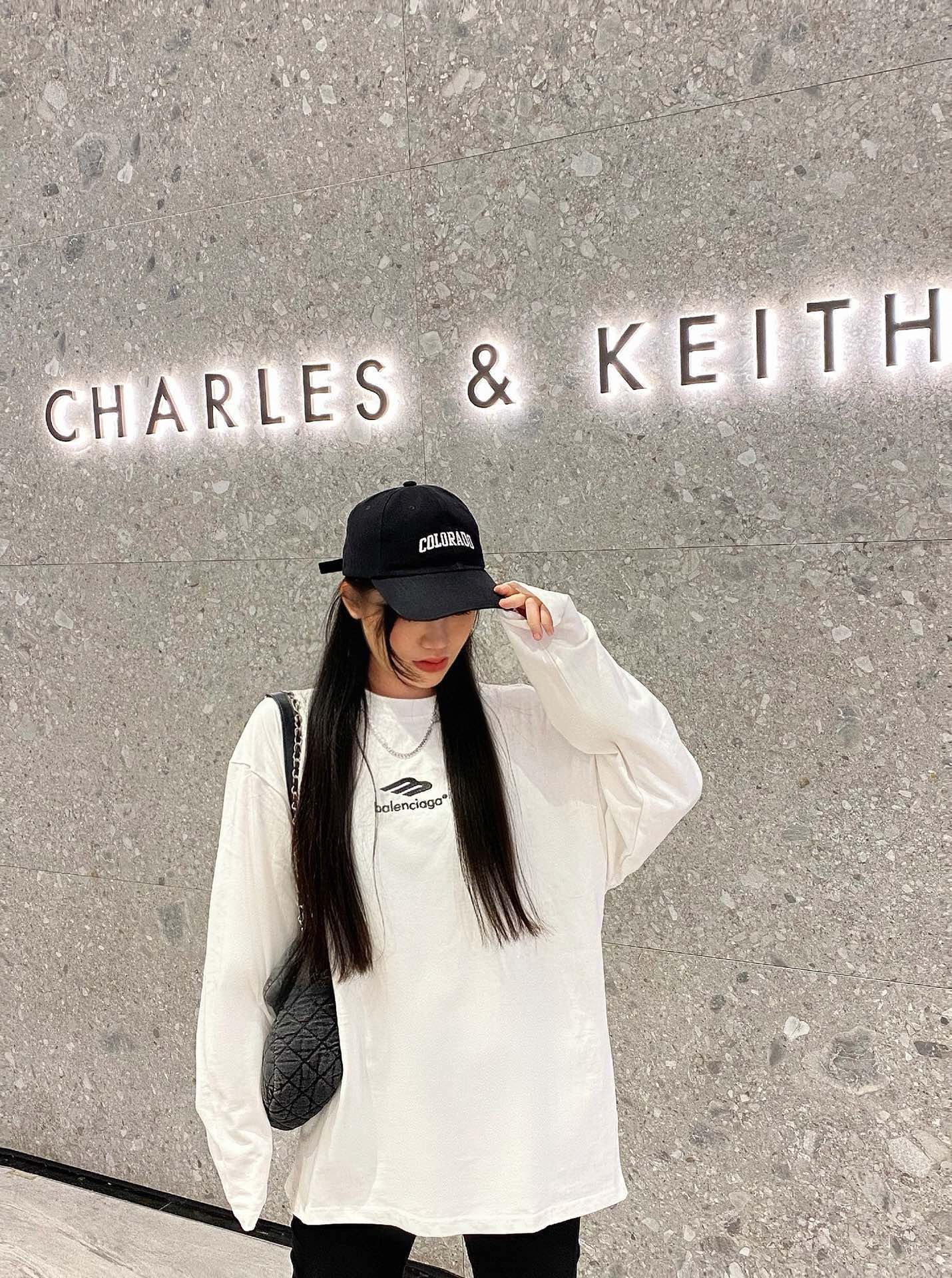 T-shirt à manches longues Balenciaga