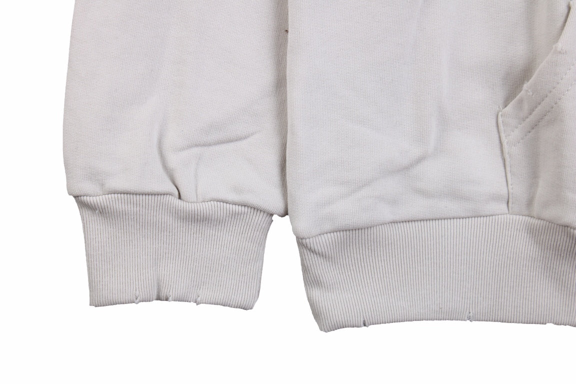 Sweat à capuche oversize Balenciaga Off-White