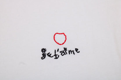 Sweat à capuche Balenciaga blanc Be Yourself