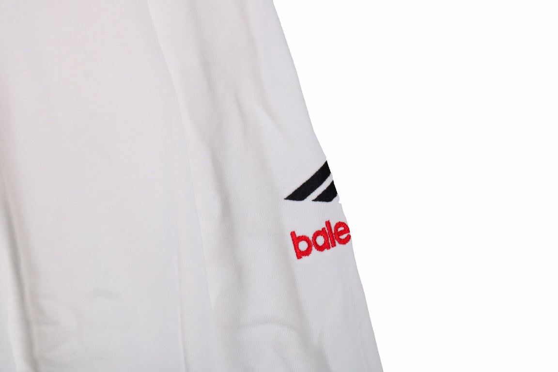 Sweat à capuche blanc Balenciaga