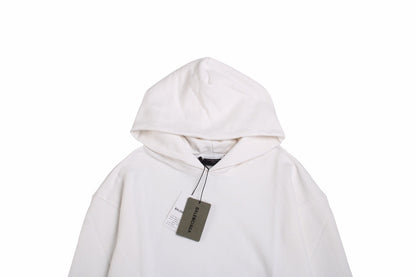 Sweat à capuche blanc Balenciaga