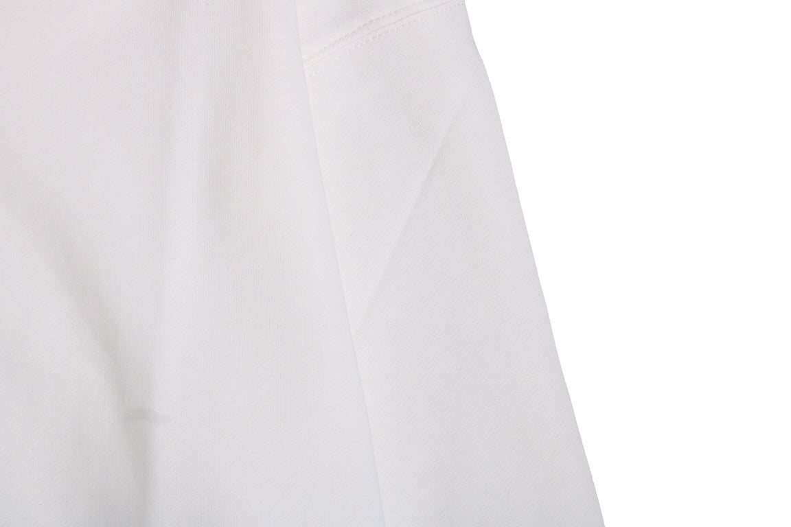 Sweat à capuche blanc Balenciaga