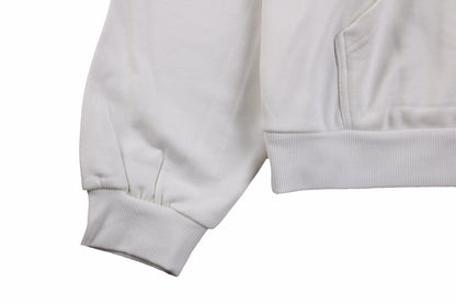 Sweat à capuche blanc Balenciaga avec motif « I Love »