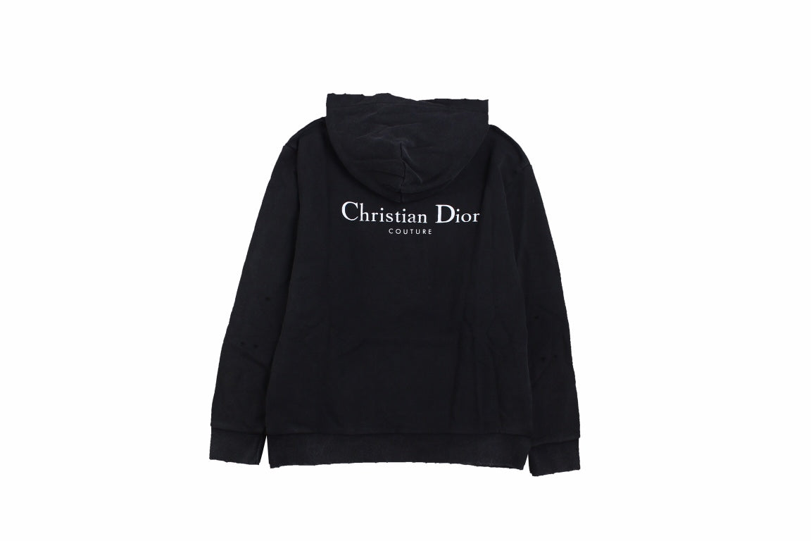 Sweat à capuche noir Dior