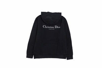Sweat à capuche noir Dior