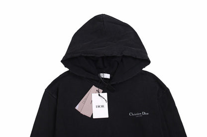 Sweat à capuche noir Dior