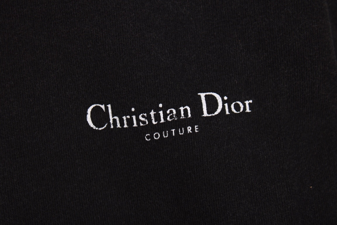 Sweat à capuche noir Dior