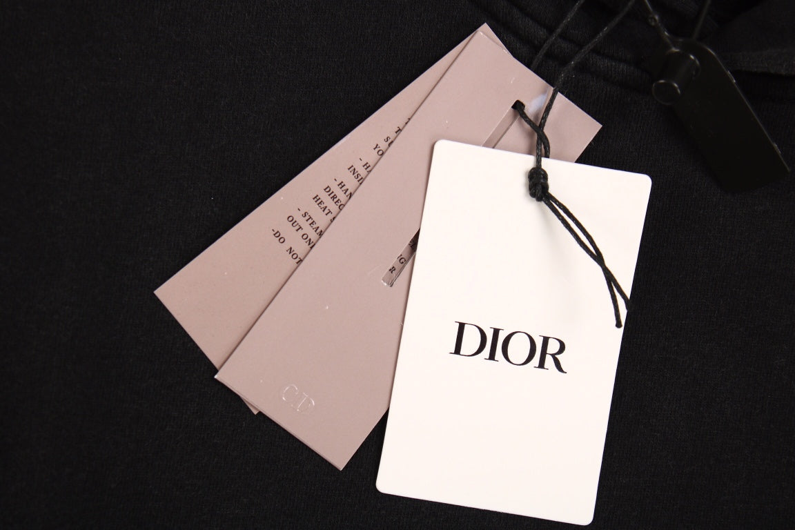 Sweat à capuche noir Dior