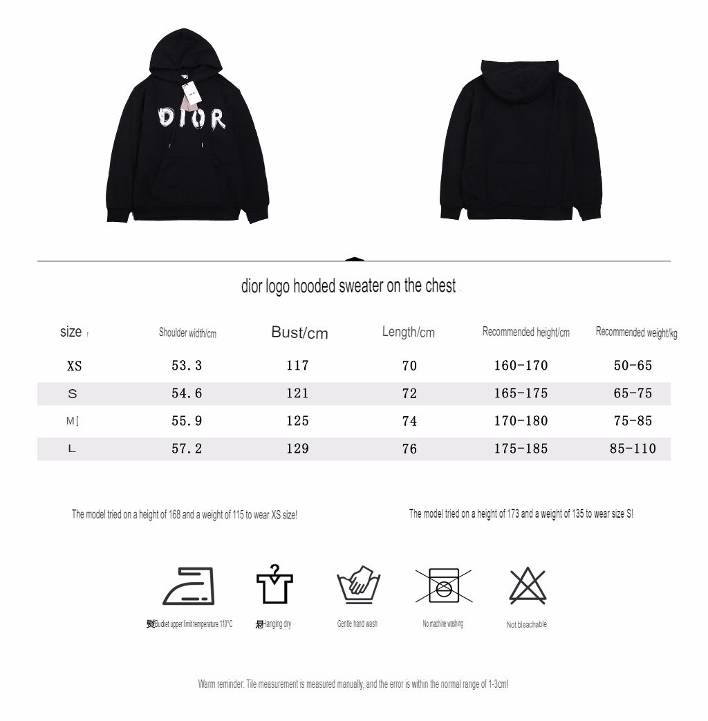 Sweat à capuche Dior Brushstroke