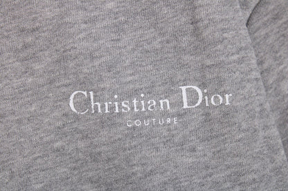 Sweat à capuche gris Dior