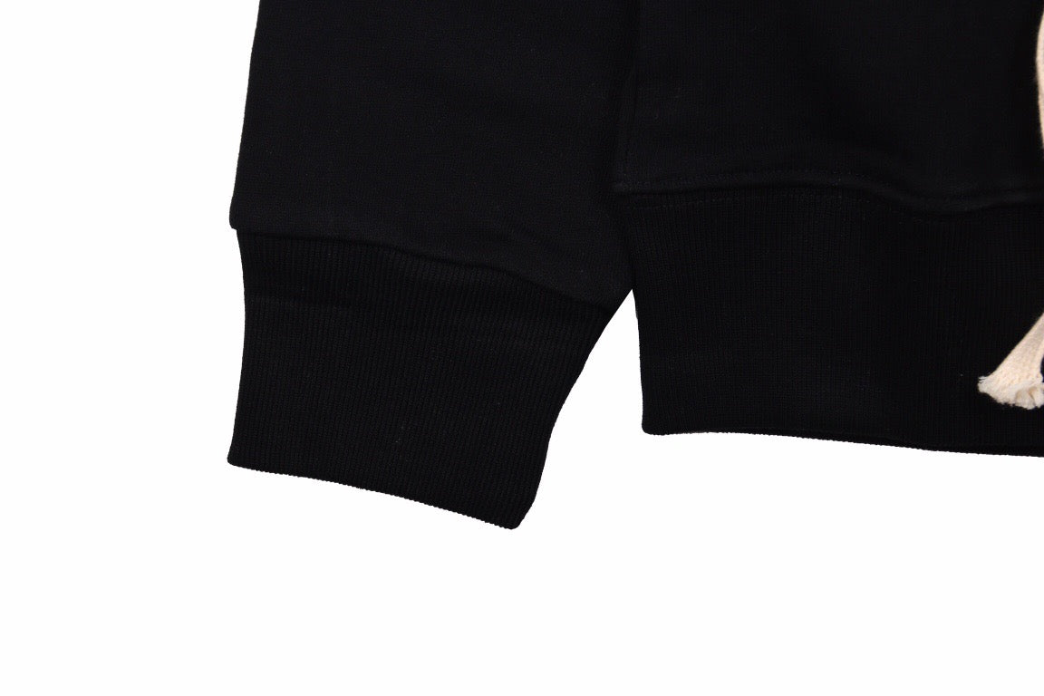 Sweat-shirt noir Gucci à imprimé ballerines