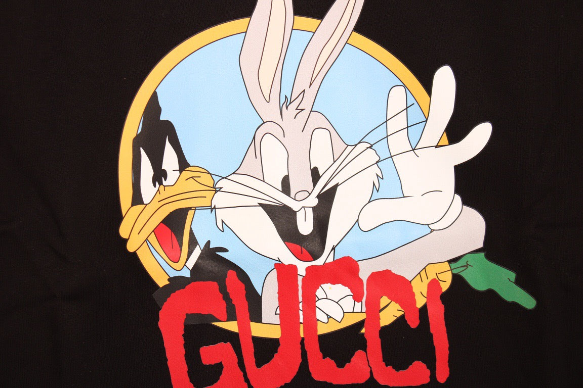 Sweat-shirt Gucci Bugs Bunny - Noir