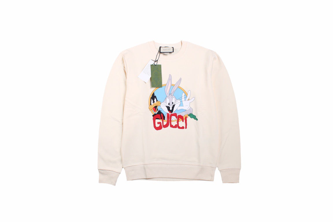 Sweat-shirt Gucci Bugs Bunny - Blanc