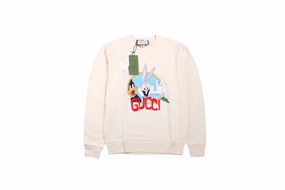 Sweat-shirt Gucci Bugs Bunny - Blanc