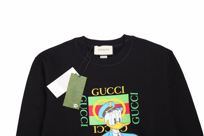 Sweat-shirt Gucci Donald Duck - Noir