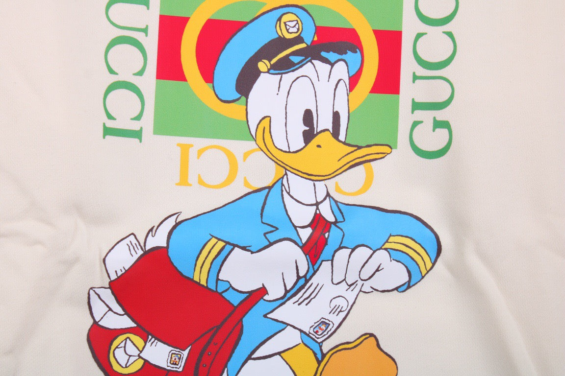 Sweat-shirt Gucci Donald Duck - Crème