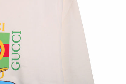 Sweat-shirt Gucci Donald Duck - Crème