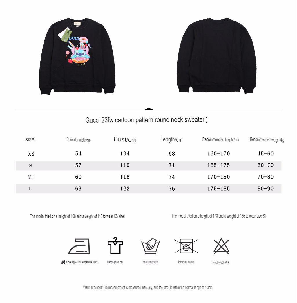 Sweat-shirt Gucci Stitch Donut