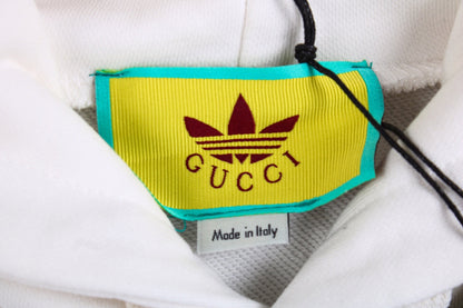 Sweat à capuche blanc Gucci x Adidas
