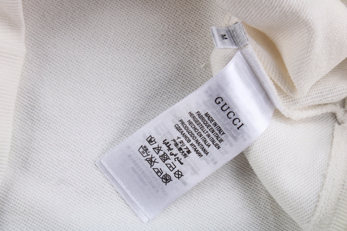 Sweat à capuche blanc Gucci x Adidas